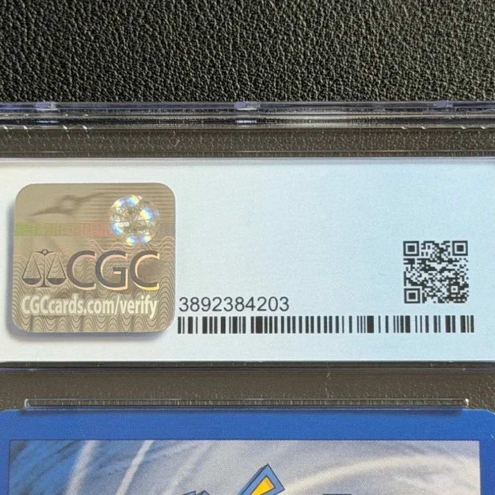 Koga's Zubat 1st Edition 83/132 + Leaf Energy CGC 9 Pokemon 2000 Gym Challenge